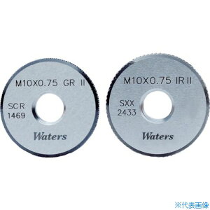 ■WATERS メートルねじ工作用リングゲージ(旧JIS) WGRWR2M16X1.0(2089043)