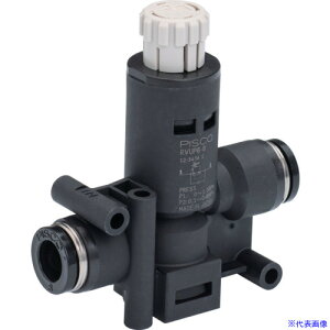 ■PISCO レギュレータ プッシュロックタイプ ユニオン RVUP64(2493318)