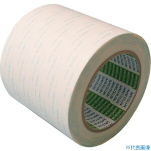 ■日東 一般用両面テープ N0.500 100mm×20m ホワイト 500100(2503328)