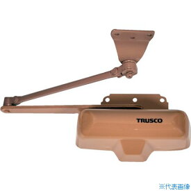 ■TRUSCO インテリアホームクローザー 開閉力調整機能付き ライトブラウン HDCLBR(2578114)