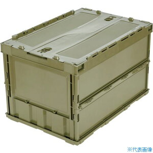 ��TRUSCO �I���R�� ���^�܂肽���݃R���e�i 50L ���b�N�t�^�t OD�F TRC50BOD(2594771)