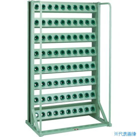 ■TRUSCO ツーリングラック BT・NT40兼用 80個収納 ロック付 VTL810(2661381)[法人限定][直送元]
