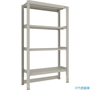 ■TRUSCO スチールラック M3型中量棚 台車天板収納型 W1200XD471XH2100 4段 単体 M3DB7454(2719454)