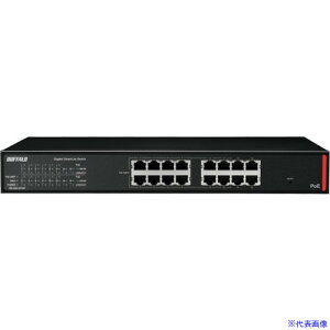 BUFFALO @l GigaΉ PoE Layer2 X}[gLiteXCb` 16|[g BSGSL2016P(3527836)