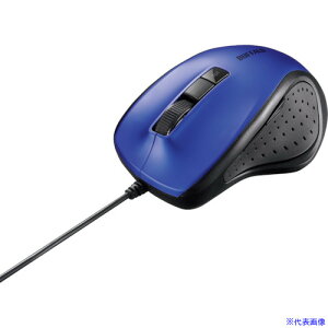 ���o�b�t�@���[ �L��BlueLED���w���}�E�X �É�/5�{�^��/DPI�؂�ւ��{�^�� �u���[ BSMBU300BL(3628380)[�����ʓr���ς�][�@�l�E���Ə�����][�f�O���]