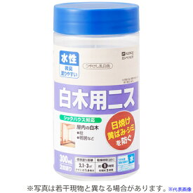 ■KANSAI 水性白木用ニスA つやけしとうめい 300ML 00737653732300(3770297)×12[送料別途お見積り][法人限定][掲外取寄]
