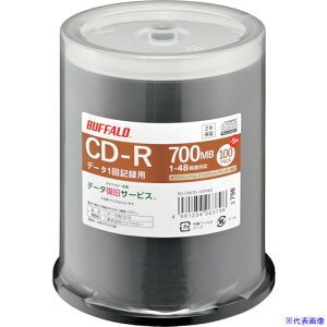 BUFFALO wfBA CD-R PCf[^p 700MB @l`l 100+5 ROCR07D105PWZ(3822057)