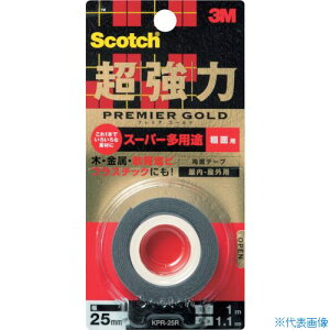 ��3M �X�R�b�` �����͗��ʃe�[�v �v���~�A�S�[���h �X�[�p�[���p�r �e�ʗp 12mm×1.5m KPR12R(3892950)