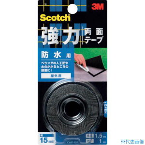 ��3M �X�R�b�` ���͗��ʃe�[�v �h���p 15mm×1.5m KWP15R(3892958)