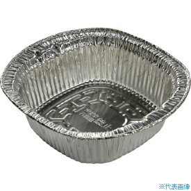 ■TRUSCO IH対応鍋 角型 20枚入 外径190×174mm 内径158×153mm 底径125mm 深さ57mm IH1989B2(3904448)