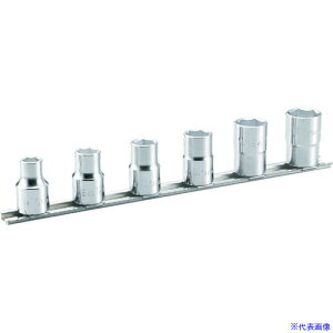 ��TONE �\�P�b�g�Z�b�g(6�p�E�z���_�[�t) 6pcs �����p12.7mm HS406(3964531)