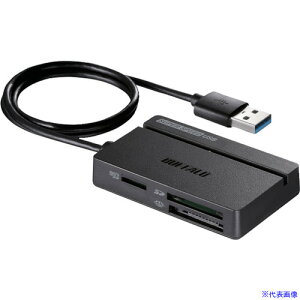 ■BUFFALO USB3.0 マルチカードリーダー スタンダード BSCR100U3BK(4106472)