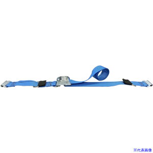 ■OH 落下・転倒防止用品 タナガード 幅50mm ナイロンベルト カムバックル ループベルト Mサイズ 間口1200mm 5NBM12(4129822)