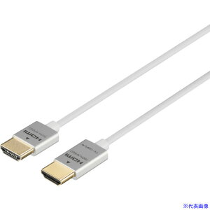 ���o�b�t�@���[ HDMI�P�[�u�� �X�����^�C�v 5m �z���C�g BSHD3S50WH(4170622)[�����ʓr���ς�][�@�l�E���Ə�����][�f�O���]