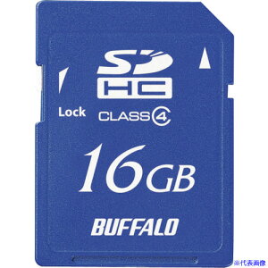 ��BUFFALO Class4 SDHC�J�[�h 16GB RSDCS16GC4B(4170658)