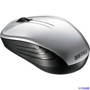 ��BUFFALO ���� BlueLED 3�{�^�� �X�^���_�[�h�}�E�X �V���o�[ BSMBW107SV(4172203)