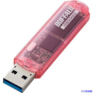 ■BUFFALO USB3.0対応 USBメモリー スタンダードモデル 16GB ピンク RUF3C16GAPK(4172241)