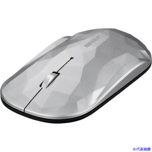 ��BUFFALO ���^ 3�{�^�� ���� BlueLED�}�E�X �W�I���g���[ �V���o�[ BSMBW330GSV(4172243)