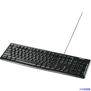 BUFFALO USBڑ LX^_[hL[{[h US Englishz ubN BSKBU100ENBK(4172252)
