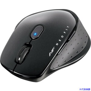 ��BUFFALO ���� BlueLED 5�{�^�� NEOFIT�}�E�X M�T�C�Y �u���b�N BSMBW510MBK(4173768)[�����ʓr�����ς�][�@�l����]