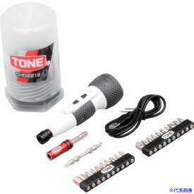 ■TONE ハイブリッド電動ドライバーセット CHD221S(4258503)