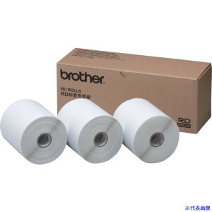 ■brother RDロール(TDシリーズ用) プレカット紙テープ 幅102mm×長さ50mm RDS03J1(4285973)