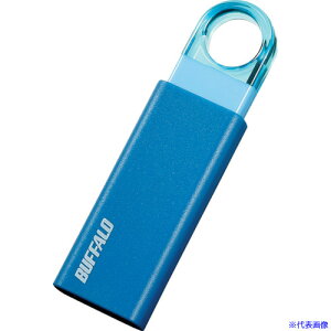 BUFFALO I[g^[@\ mbNXCh USB3.1(Gen1)/USB3.0Ή USB[ 16GB u[ RUF3KS16GABL(4296728)