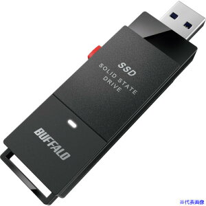BUFFALO USB3.2(Gen1) |[^uSSD 500GB XeBbN^ SSDPUT500U3BKC(4299943)