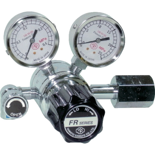 ■ヤマト 分析機用二段圧力調整器 FR-1B FR1BR11N012204(4344596)