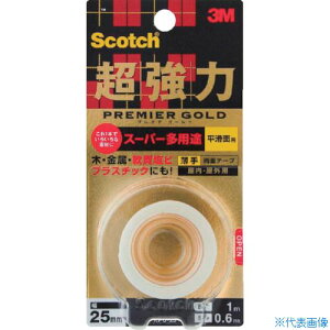 ��3M �X�R�b�` �����͗��ʃe�[�v �v���~�A�S�[���h �X�[�p�[���p�r ���� 25mm×1m KPU25(4390750)