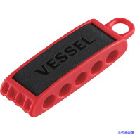 ■VESSEL ビットホルダー5本用 赤 BH05R(4418683)