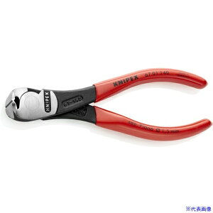 ��KNIPEX ���͌^�G���h�J�b�e�B���O�j�b�p�[ 140mm 6701140(4468431)