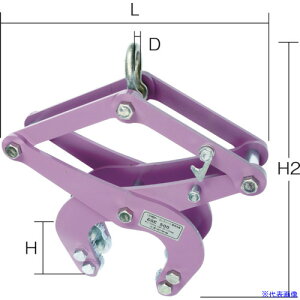 ���X�[�p�[ �R���N���[�g�񎟐��i�p�݃N�����v(�J����) �e��:500kg CGC500(4514858)
