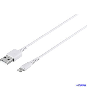 ��BUFFALO Lightning�P�[�u��(Type�|A to Lightning) MFi�F�؃��f�� 1.5m �z���C�g BSMPCL115WH(4527123)