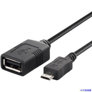 BUFFALO USB(microB to A)ϊA_v^[ 0.5m ubN BSMPC11C05BK(4538112)
