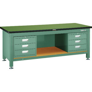 TRUSCO d׏dƑ(3000kg)TWZ^ 1800X750XH740 3ioX2t O[F RTWZ1800D3D3(4546067)[@l][]