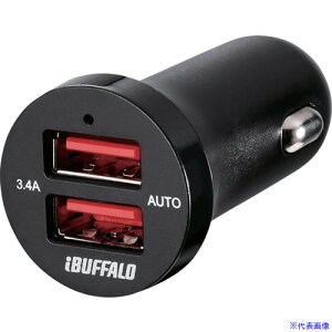 BUFFALO 3.4A VK[\PbgpUSB}[d AutoPowerSelect@\ 2|[g^Cv ubN BSMPS3402P2BK(4576190)