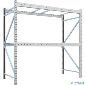 ��TRUSCO �d�ʃp���b�g���b�N1�g��2500×1100×H2500 2�i �P�� 1D25B25112(4591551)[�����ʓr�����ς�][�@�l����][����]