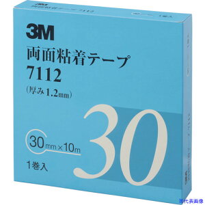 3M ʔSe[v 7112 30mmX10m 1.2mm DF 1 711230AAD(4753615)