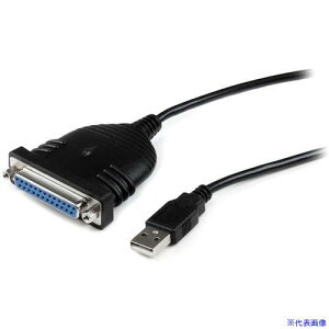 ��StarTech �p�������ϊ��P�[�u��/USB�|A �| DB25/1.8m/�I�X�E���X/�u���b�N ICUSB1284D25(4928251)[�@�l����][�O������]