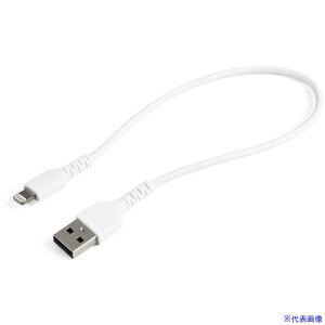 StarTech LightningP[u/USB|A/30cm/ϋvA~h/MFiF/WT RUSBLTMM30CMW(4928263)[@l][O]