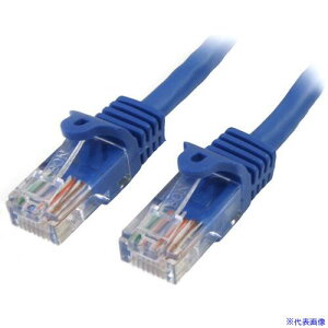 StarTech JeS5e(CAT5e)LANP[u/50cm/u[/c܂h~@\ 45PAT50CMBL(4931338)