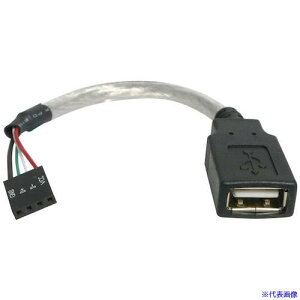 ��StarTech USB�P�[�u��/�}�U�[�{�[�h�p/4�s�� IDC �|A/15cm/���X�E���X USBMBADAPT(4931366)