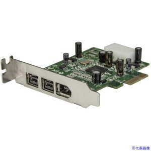 ��StarTech FireWire���݃J�[�h/PCIe �| 2x IEEE 1394b+1x 1394a/���[�v�� PEX1394B3LP(4975400)[�@�l����][�O������]