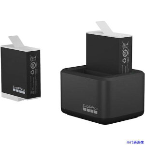 ��GoPro �f���A���o�b�e���[�`���[�W���[+�G���f���[���o�b�e���[2�Z�b�g HERO11�E10�E9�p ADDBD211JV(5041409)