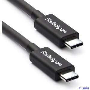 StarTech Thunderbolt 3 P[u/50cm/USB|C, DP݊/40Gbps/ubN TBLT34MM50CM(5043027)[@l][O]