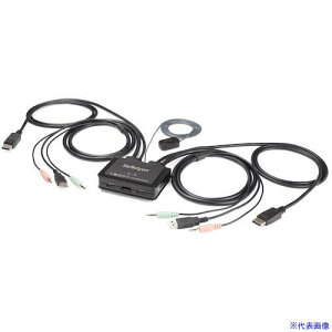 StarTech KVMXCb`/2|[g/1/DP/4K60Hz/P[ǔ^/AUX SV211DPUA4K(5043029)[@l][O]