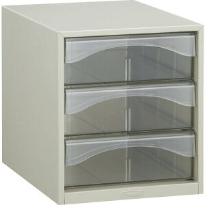 ■TRUSCO レターケース A4深型3段 A4W3P(5046572)