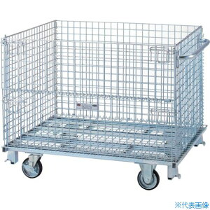 ��TRUSCO �l�b�g�p���b�g �n���h�� �L���X�^�[�t �Ԍ�1200X���s1200X����995 700kg T1012AGNSH(5273942)[�@�l����][������]