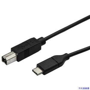 ��StarTech USB 2.0�P�[�u��/50cm/Type�|B �| Type�|C/480Mbps/�I�X�|�I�X/�u���b�N/�^�C�vC �| B USB2CB50CM(5388143)[�@�l����][�O������]